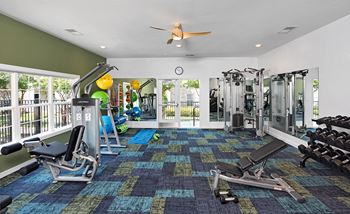 Cardio and strength training fitness center